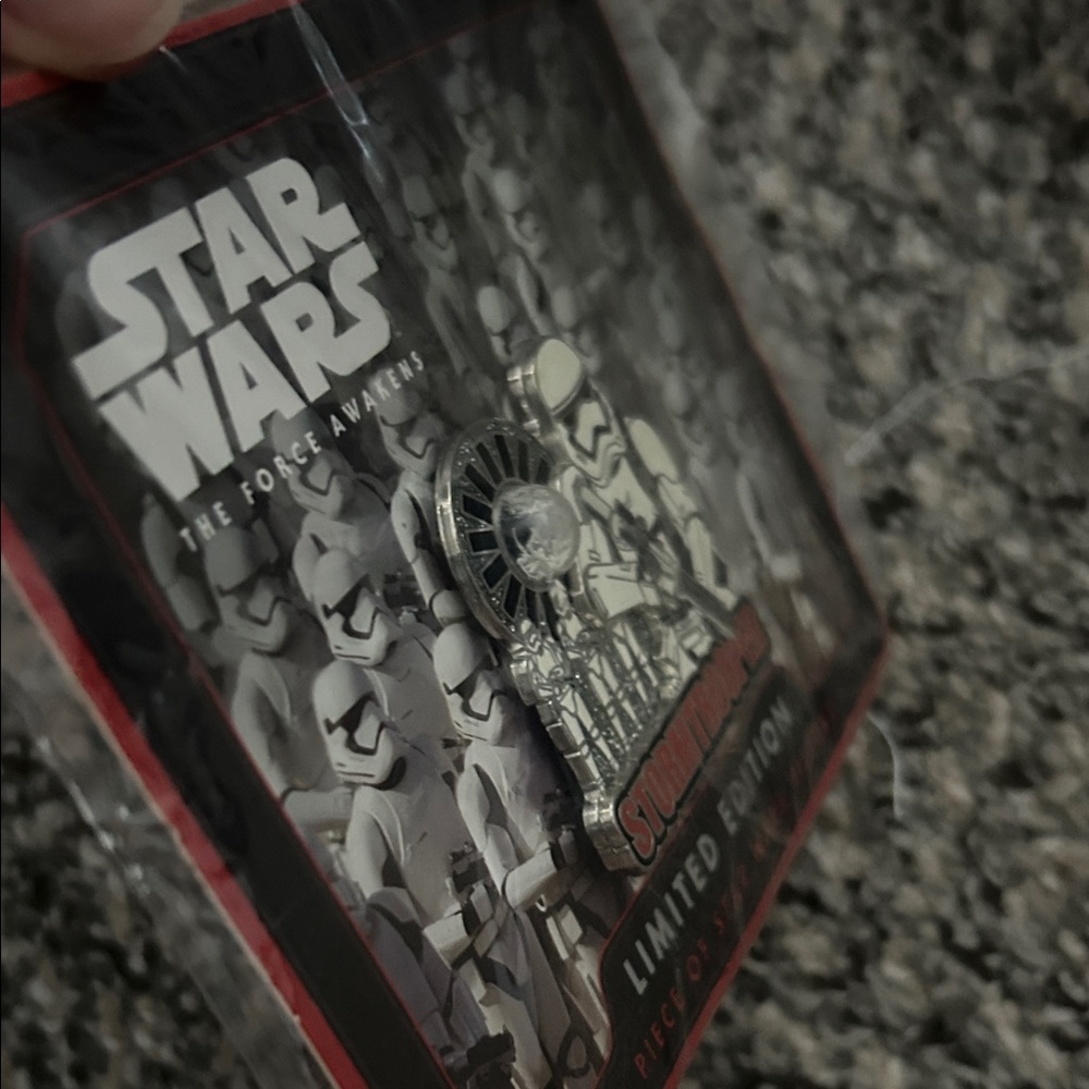 Star Wars Storm Trooper Limited Edition Pin (The Force Awakens) NWT - Picture 2 of 4